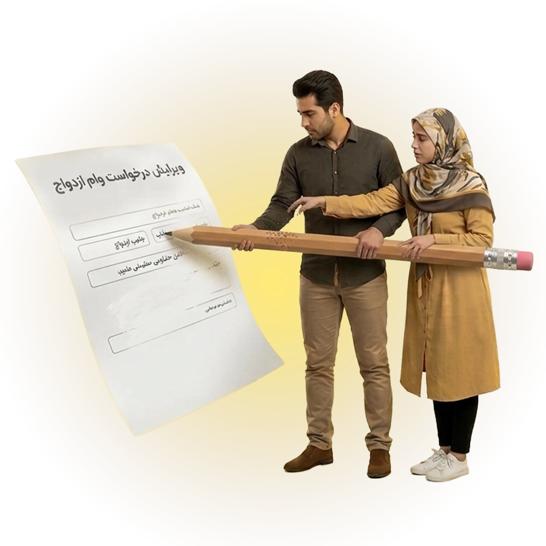 ویرایش درخواست وام ازدواج